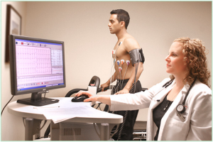 echocardiogram heart treadmill aviv cardiovascular cardiac badanie cardiology cardiologist testing invasive kardiologia